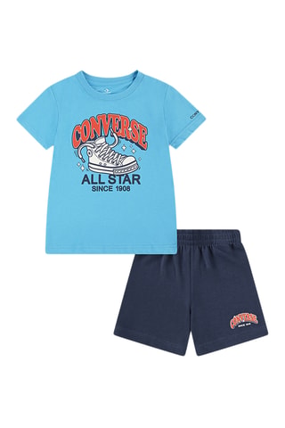 T-shirt et short - Bleu