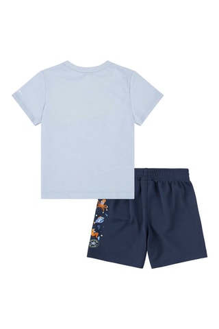 Tshirt et short - Bleu