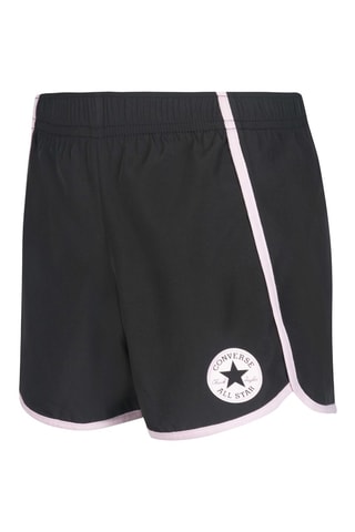 Short taille haute - Blanc et noir