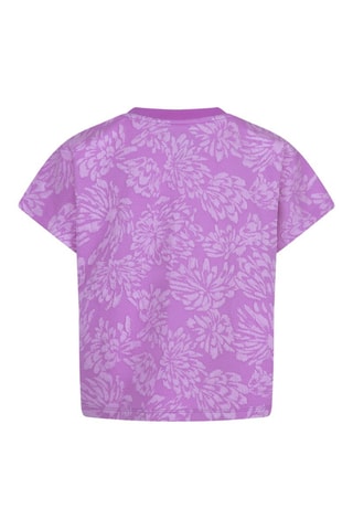 T-shirt - Blanc et violet