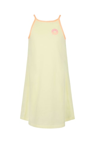 Robe - Orange, rose et jaune