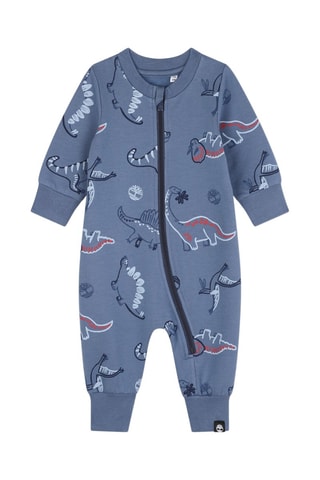 Mono de pijama y gorro de algodón orgánico - Azul - Timberland