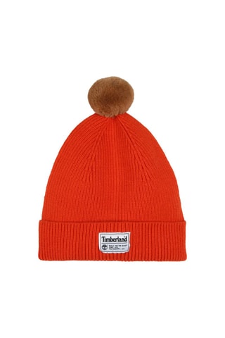 Gorro con borla - Naranja - Timberland