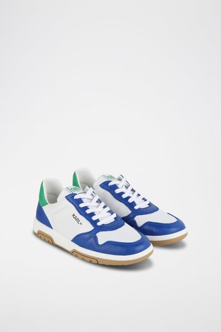 Zapatillas de piel - Blanco - Karl Lagerfeld