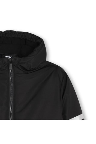 Parka con capucha - Negro - DKNY