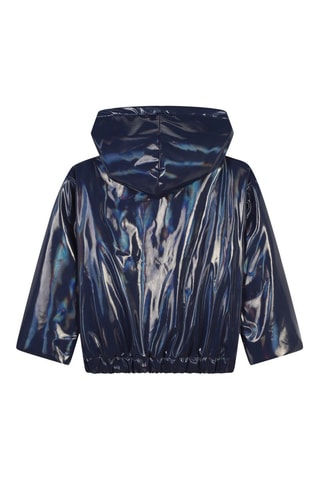 Impermeable con capucha - Índigo - Billieblush