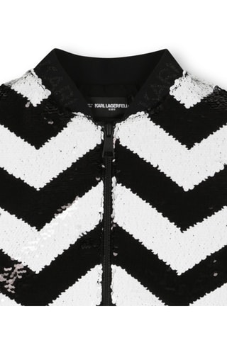 Vestido sudadera - Negro - Karl Lagerfeld