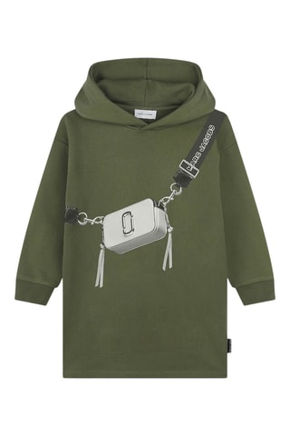 Vestido con capucha - Verde - Marc jacobs