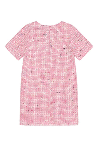 Vestido de tweed - Rosa - Billieblush