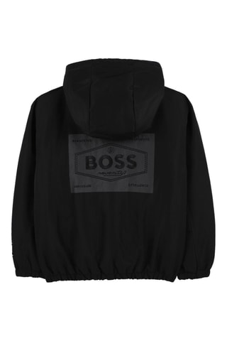 Cazadora con capucha - Negro - Boss
