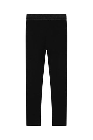 Leggings de algodón orgánico - Negro - Michael Kors