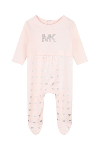 Pijama de 3 piezas de algodón orgánico - Rosa - Michael Kors