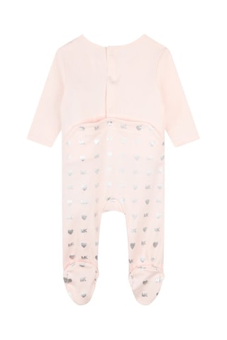 Pijama de 3 piezas de algodón orgánico - Rosa - Michael Kors
