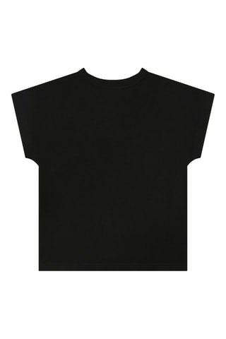 Camiseta de algodón orgánico - Negro - DKNY