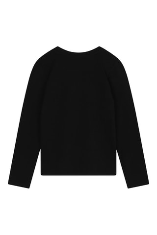 Camiseta de algodón orgánico - Negro - Michael Kors