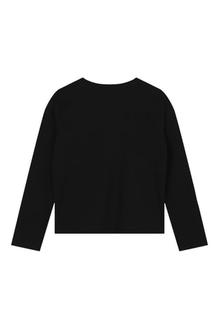 Camiseta de algodón orgánico - Negro - Michael Kors