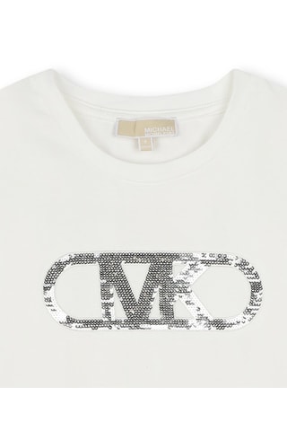 Camiseta de algodón orgánico - Blanco - Michael Kors