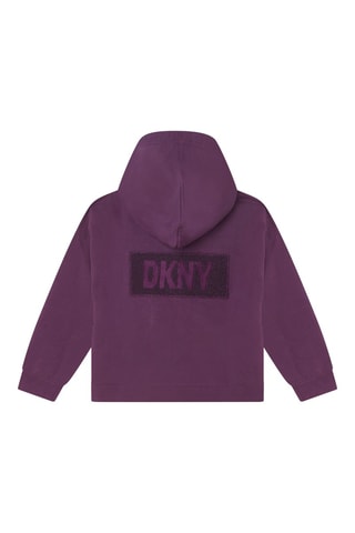 Sudadera con capucha - Violeta - DKNY