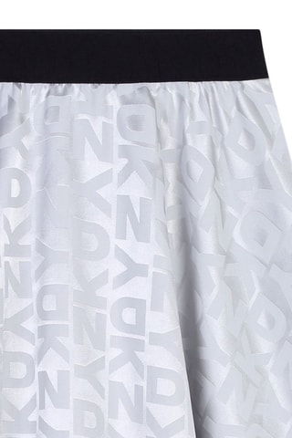 Falda - Plateado - DKNY