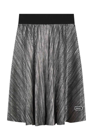 Falda - Plateado - DKNY