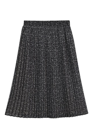 Falda plisada - Negro - Michael Kors