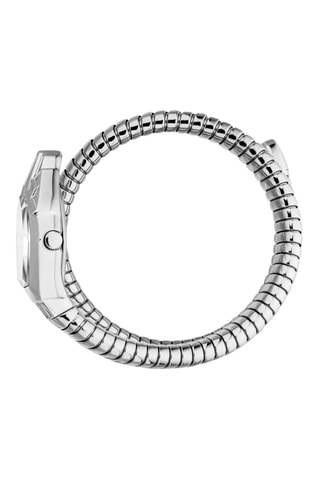 Montre à quartz en acier - Argenté