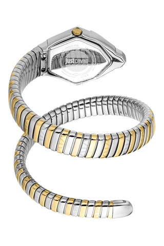 Montre à quartz en acier - Argenté et doré