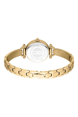 Montre à quartz en acier - Doré