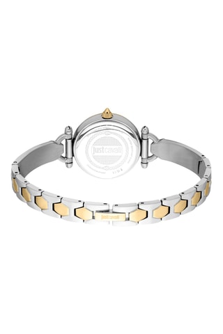 Montre à quartz en acier - Argenté et doré