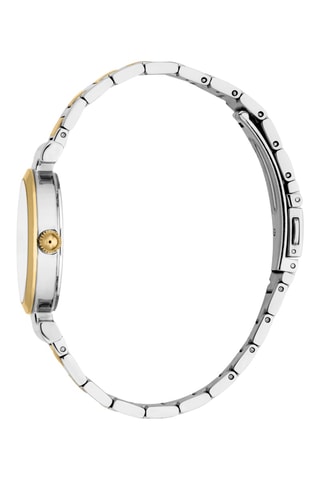 Montre à quartz en acier - Argenté et doré