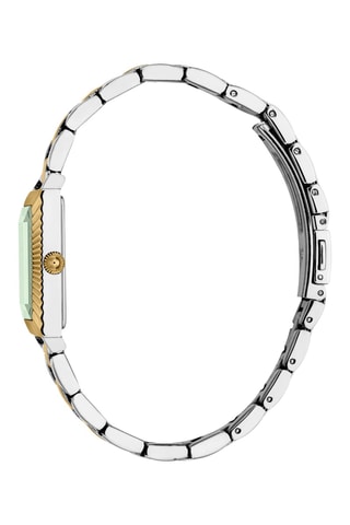 Montre à quartz en acier - Argenté et doré