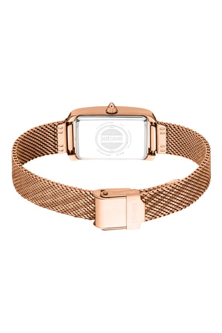 Montre à quartz en acier - Doré rose