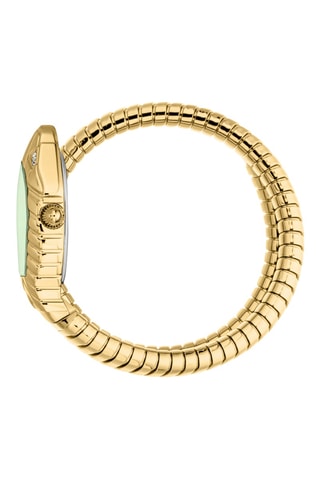 Montre à quartz en acier - Doré