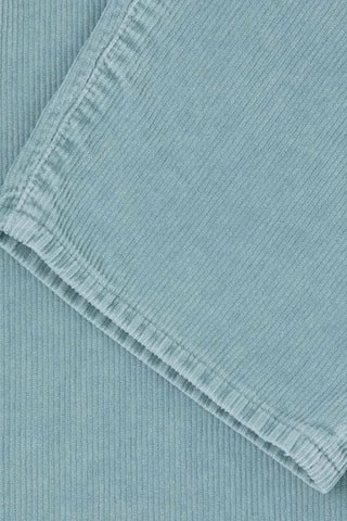 Pantalon regular en velours - Gris clair