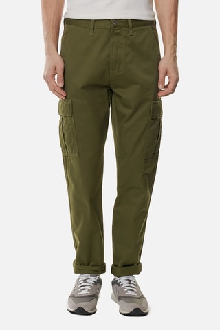 Pantalon cargo - Vert foncé