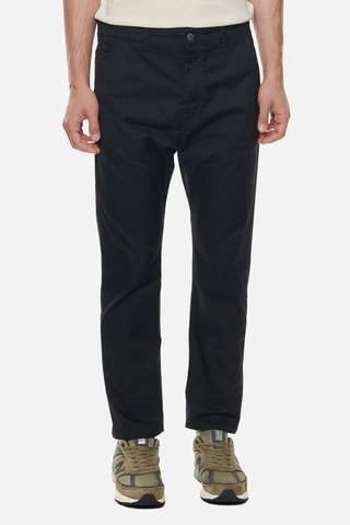 Pantalon regular - Noir