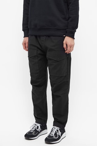 Pantalon regular - Noir