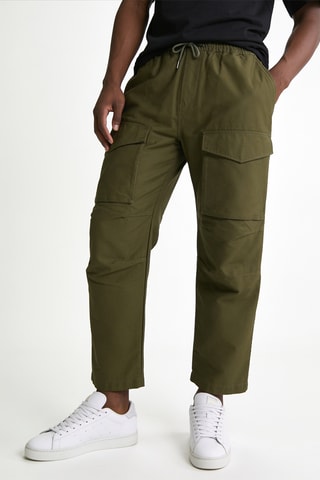 Pantalon regular - Noir