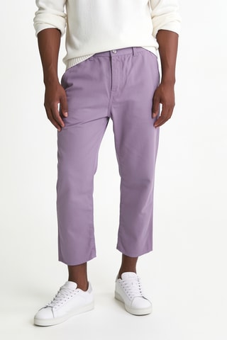 Pantalon regular - Violet