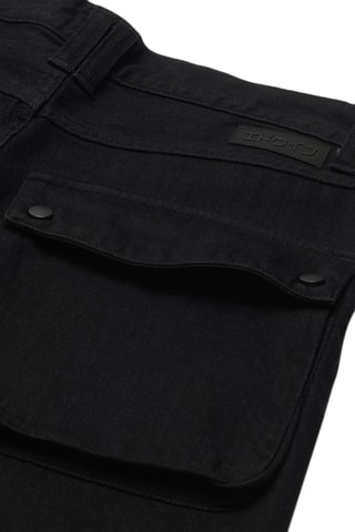 Pantalon regular - Noir