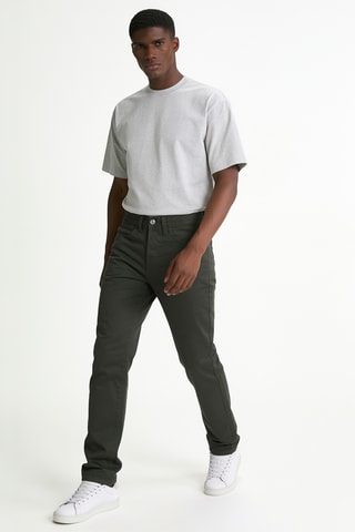 Pantalon slim - Kaki