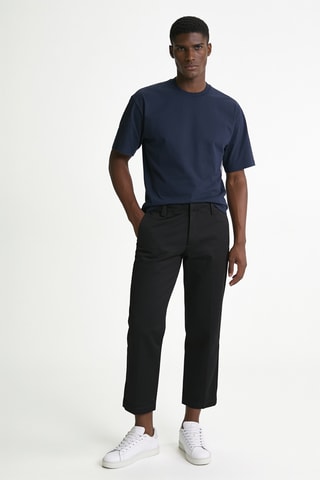 Pantalon regular - Noir