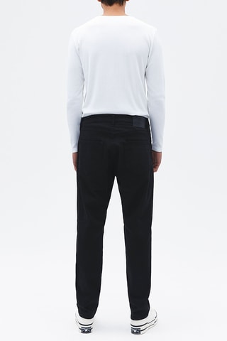Pantalon regular ED-45 - Noir
