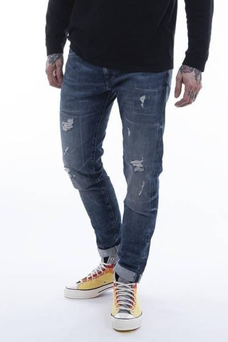 Jean slim ED 85 - Bleu