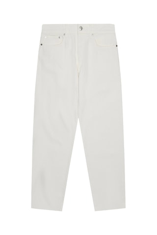 Jean slim en coton biologique - Blanc