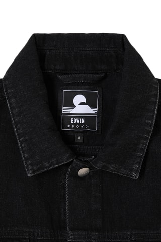 Veste sans manches en jean - Noir