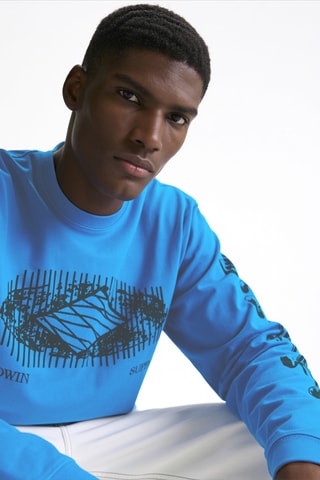 T-shirt regular - Turquoise