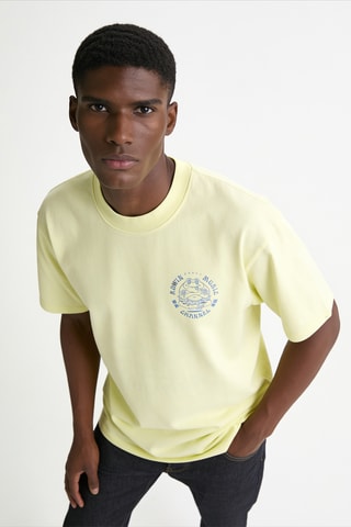 T-shirt regular Music Channel - Blanc