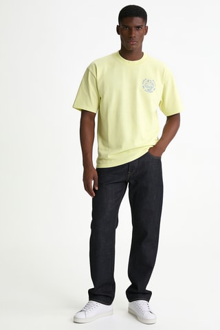 T-shirt regular Music Channel - Blanc