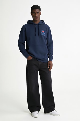 Sweat à capuche - Bleu